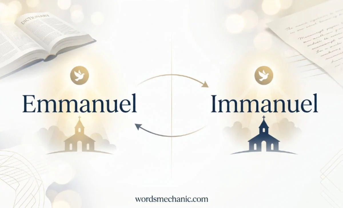 Emmanuel or Immanuel