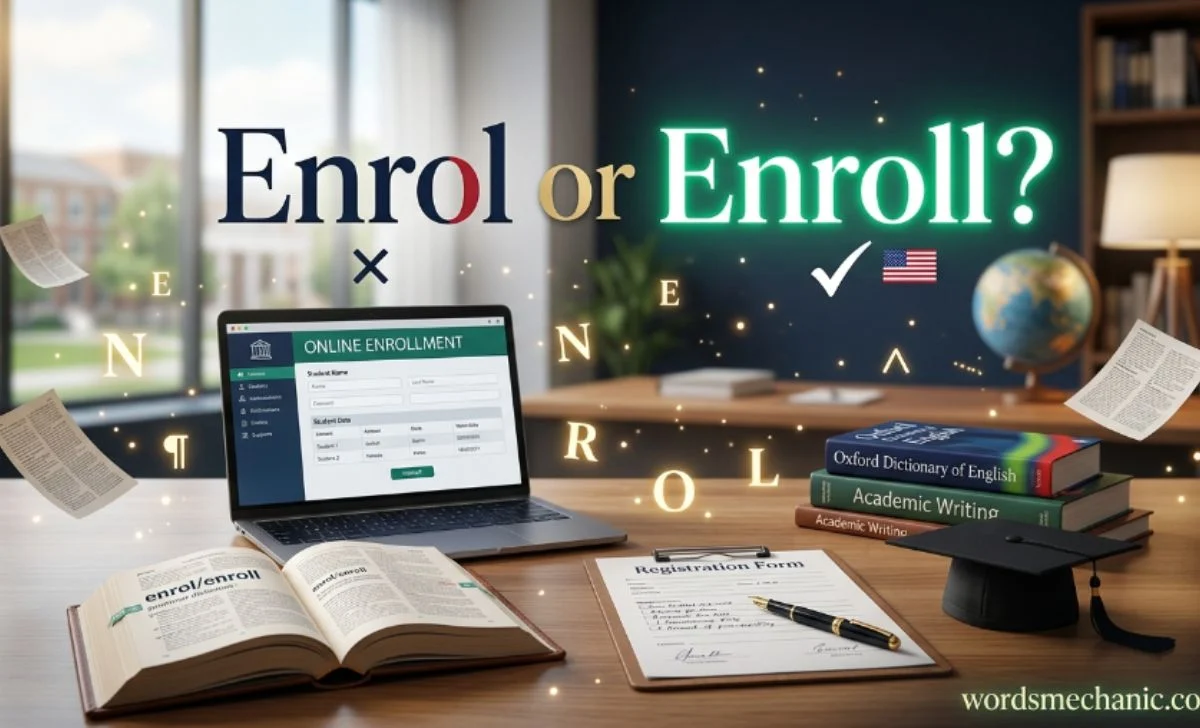 enrol or enroll