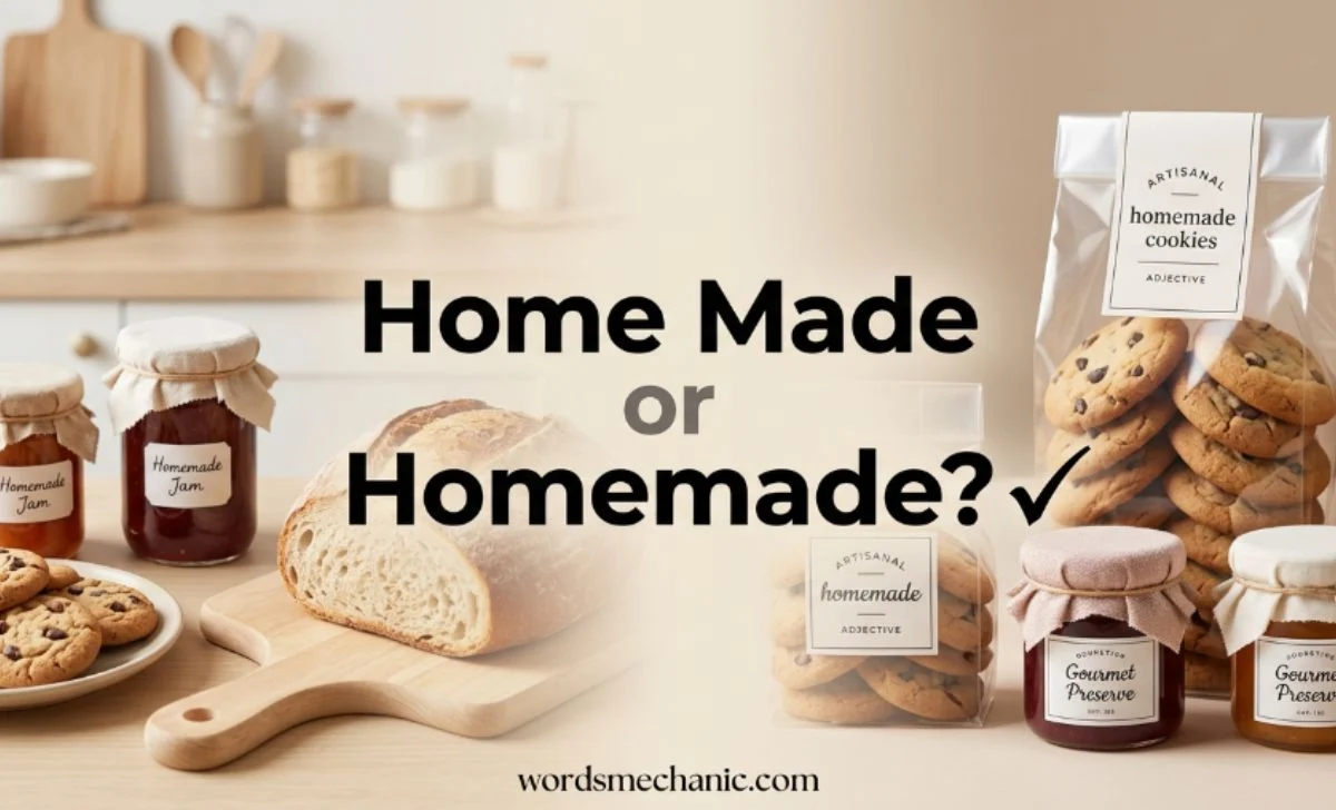 home made or homemade