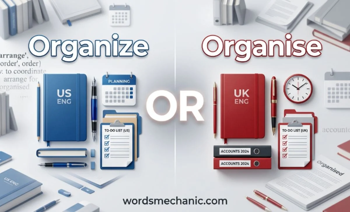Organize or Organise