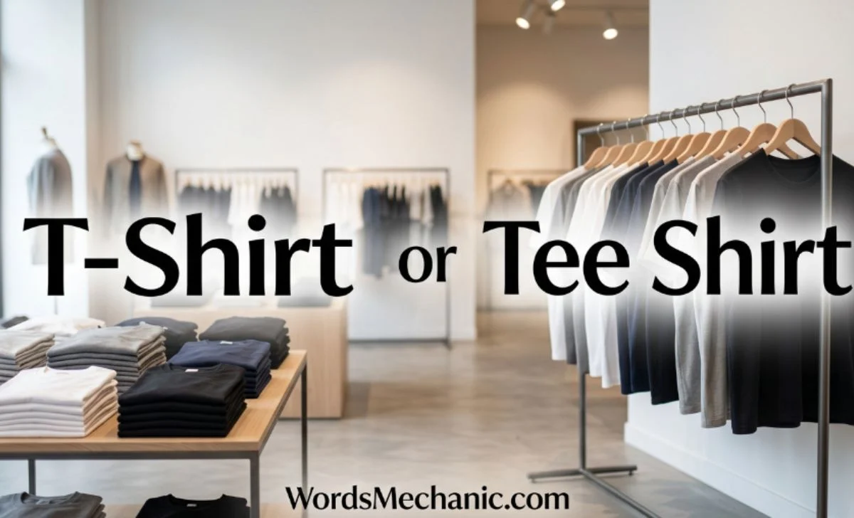 t shirt or tee shirt