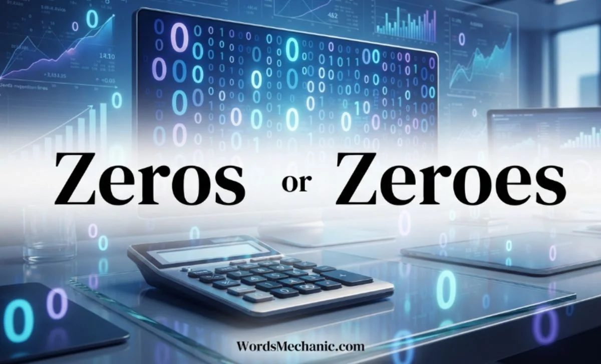 Zeros or Zeroes